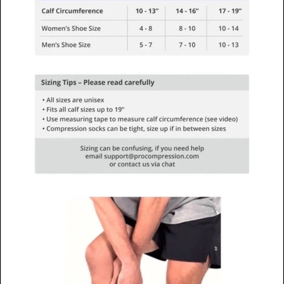 ProCompression Running Compression mmHg 20-30 Athletic Socks - Picture 9 of 9